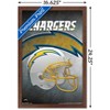 Trends International NFL Los Angeles Chargers - Helmet 19 Framed Wall Poster Prints - 3 of 4