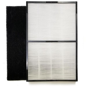 Nispira Type A2 Size True HEPA Filter Replacement For Filtrete Room Air Purifier FAP-C02-A2, FAP-C03-A2, FAP-T03-A2, Part # 1150101, 1 Pack - 1 of 4