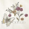 Kate Aurora Embellished Butterflies Garden Kitchen Curtain Tier & Swag 3 Piece Set - image 4 of 4