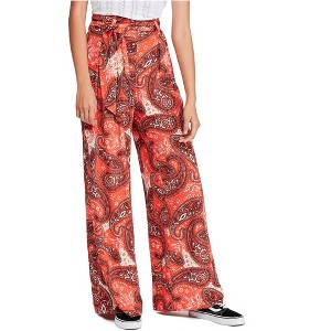 Free People Womens Paisley Casual Wide Leg Pants - 1 of 1