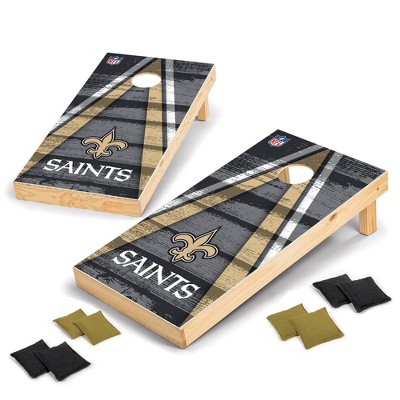 NFL New Orleans Saints 2'x4' Cornhole Board - Gray