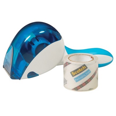 Scotch Easy-Grip Packaging Refillable Tape Dispenser and Tape, 1.88 x 600 Inches