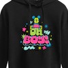 Women's - Disney - Mickey Oh Boy Cropped Graphic Hoodie - 2 of 3
