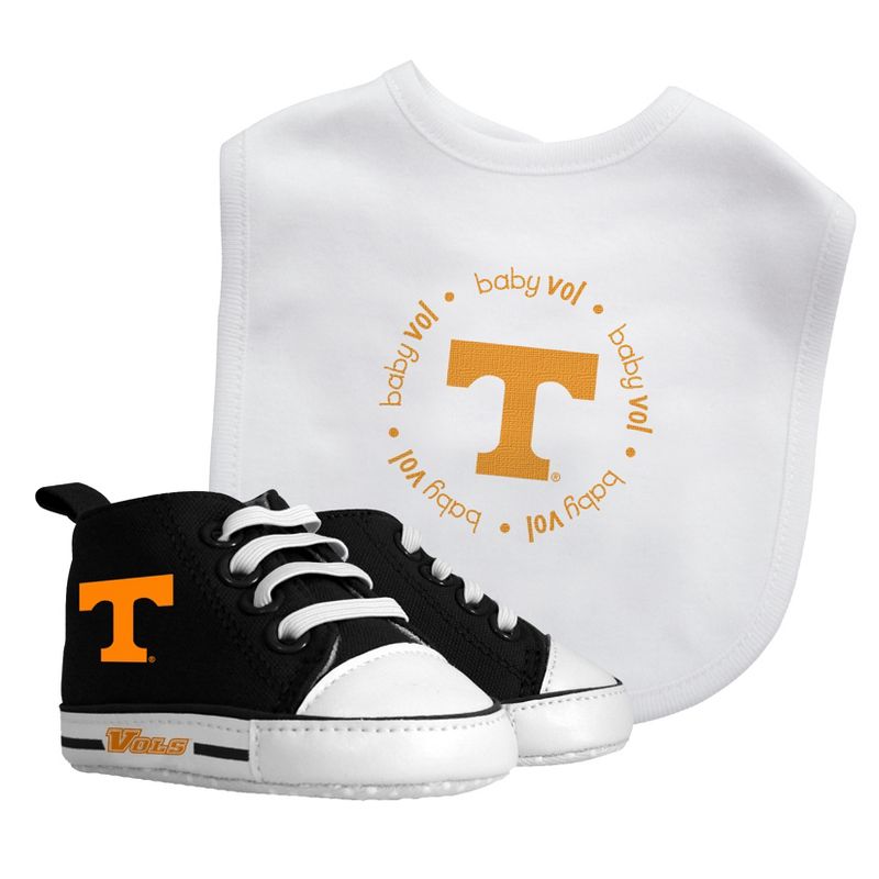 Baby Fanatic 2 Piece Bid and Shoes - NCAA Tennessee Volunteers - White Unisex Infant Apparel, 1 of 4