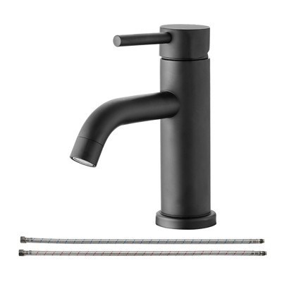 ALEXOUN  Bathroom Faucet Single Hole Modern Bathroom Sink Faucet Vanity Bathroom Faucet