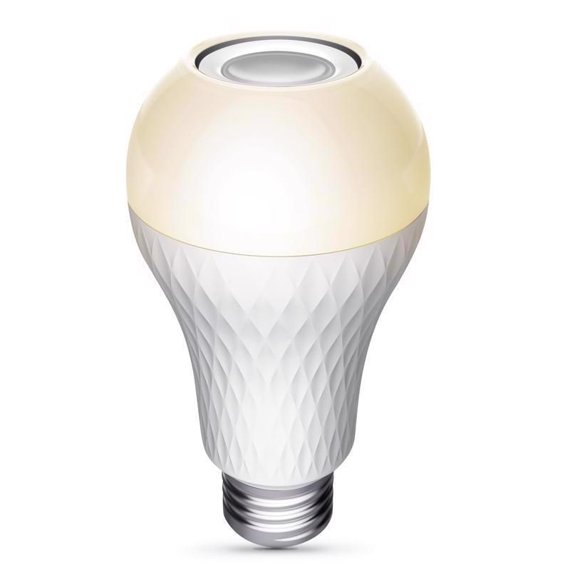Feit Electric A19 E26 (Medium) LED Speaker Bulb Bright White 60 Watt Equivalence 1 pk, 2 of 4