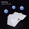 Unique Bargains Waterproof Durable ID Badge Printer Blank Plastic Cards - 2 of 3