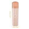 Unique Bargains Portable Toothbrush Cases with Cups Traveling Toothbrush Holders Case Plastic 8.07"x2.20"x2.20" 1 Pcs - 4 of 4