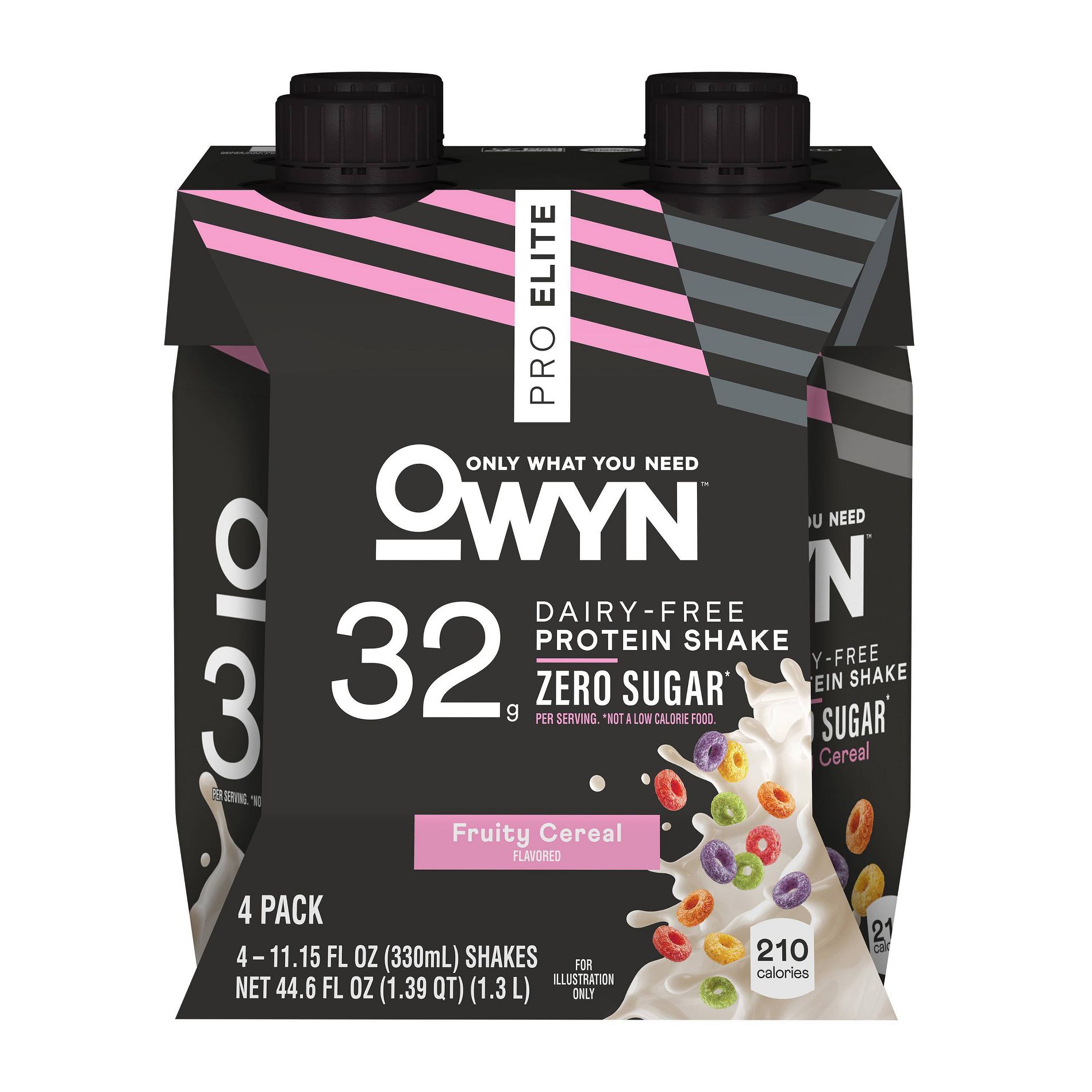 OWYN Fruity Cereal Pro Elite Ready to Drink Sports Drinks - 4pk/44.6 fl oz