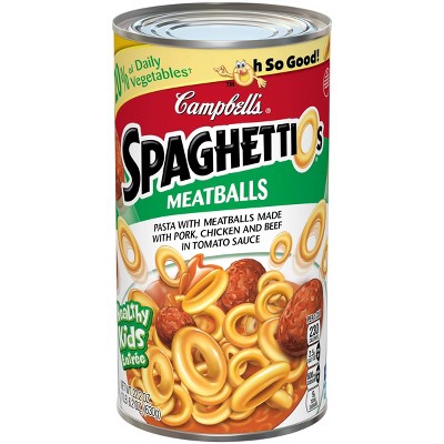 Campbell's SpaghettiOs with Meatballs - 22.2oz