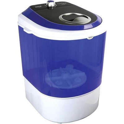 Pure Clean Compact & Portable Washing Machine, 4.5 lbs. Load Capacity, 180W High-Powered Motor, Energy & Water Efficient, Mini Laundry Washer