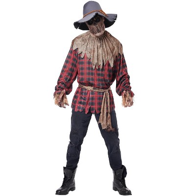 California Costumes Bad Harvest Scarecrow Adult Costume, Small/medium ...