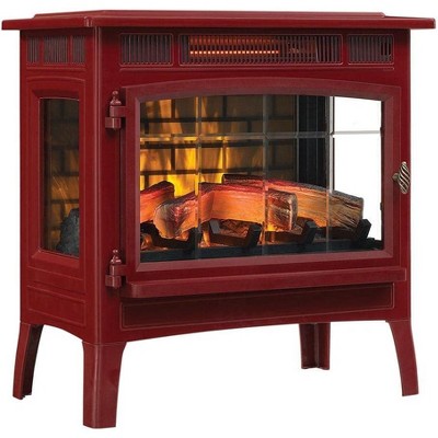 Duraflame 3D 24 W x 23.4 H x 12.9 D Infrared Electric Fireplace Stove -  Cinnamon, DFI-5010-03