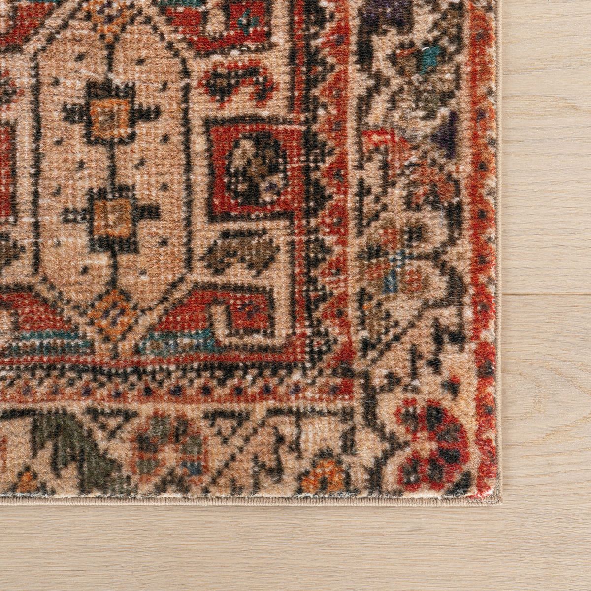 Nuloom Xavia Medallion Washable Area Rug - thumbnail 4