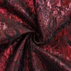 Men's Floral Tuxedo Jacket One Button Embroidered Dinner Suit Jackets Party Prom Wedding Blazer Coat - 2 of 4