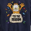 Boys' - Garfield - Tis The Season Graphic Long Sleeve Fleece Sweatshirt - 2 of 4
