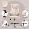 XIYUYEU High Back Swivel Executive Office Chairs with Padded Flip-up Armrests,Adjustable Height and Tilt Function - 4 of 4