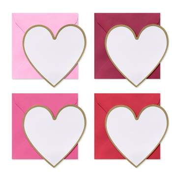 8pc Stuffed Heart Valentine's Day Decorative Filler White/red/pink -  Spritz™ : Target