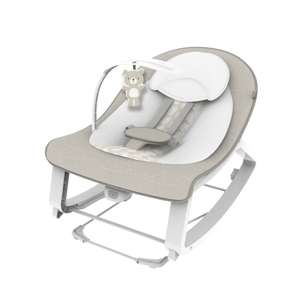 Photos - Swing / Rocking Chair Ingenuity Keep Cozy 3-in-1 Grow with Me Baby Bouncer Rocker & Toddler Seat - Gray