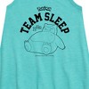 - Pokémon - Snorlax Team Sleep Graphic Sleeveless Aline Dress - 2 of 3