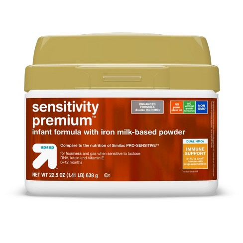 Sensitivity Premium Infant Formula With Iron Powder - 22.5oz - Up & Up™ :  Target