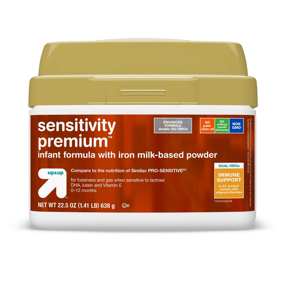 Sensitivity Premium Infant Formula with Iron Powder - 22.5oz - up&up™