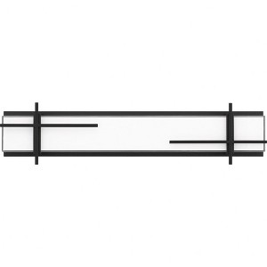 Quoizel Lighting Wylie 1 - Light Vanity in  Earth Black - 1 of 4