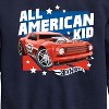 Boys' - Hot Wheels - All American Kid Graphic Long Sleeve Fleece Sweatshirt - 2 of 4
