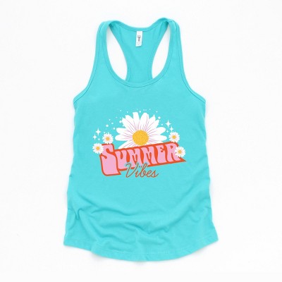 Simply Sage Market Summer Vibes Daisy Racerback Tank
