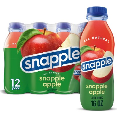 Snapple Apple - 12pk/16 fl oz Bottles