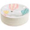 Sparkle and Bash 80-Pack Hot Air Balloon Disposable Paper Plates 9" Baby Shower Party Supplies - 4 of 4