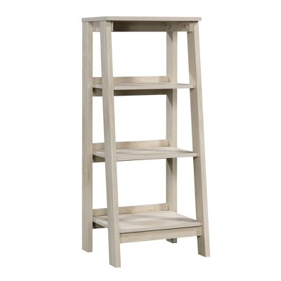 trestle 3 shelf bookcase white