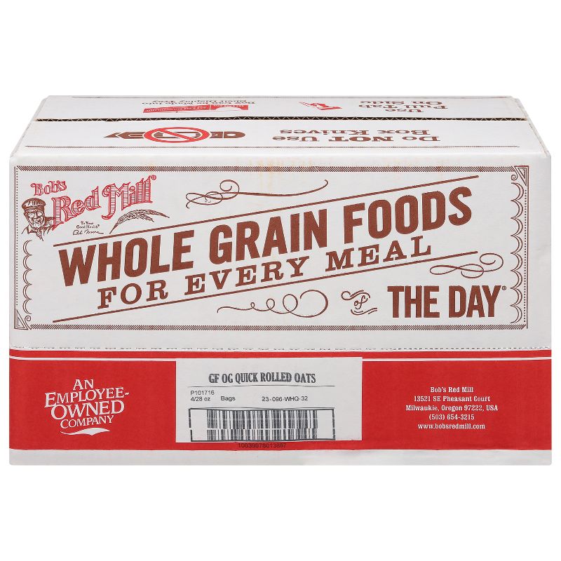 Bob&#39;s Red Mill Gluten Free Organic Quick Cooking Rolled Oats - 28oz, 2 of 4
