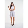 Lafidi Women’s Libbi Hi-Rise Paperbag Shorts with Self Sash Belt and Side & Welt Pockets for a Flowy Yet Tailored Look - 2 of 4