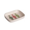 Transpac Ceramic Nutcracker Mini Dish Set of 2 Multicolor Serving Trays for Christmas Tabletop Decor and Gift Giving - 2 of 2