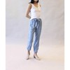 Women's Paperbag Waist Joggers - LOVE TREE - 2 of 4