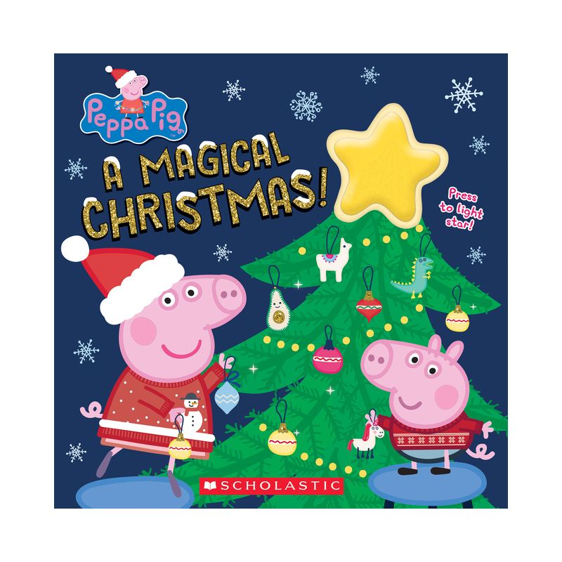 A Magical Christmas! (Peppa Pig) - by  Cala Spinner (Board Book), 1 of 2