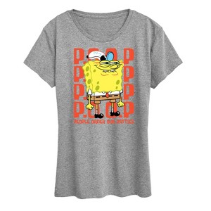 Women's - SpongeBob SquarePants - People Order Our Patties Short Sleeve Graphic T-Shirt - 1 of 4