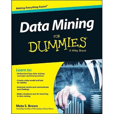 Data Mining For Dummies - by  Meta S Brown (Paperback)