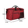 Spider-Man Mask Red 24” Packable Travel Duffle - 4 of 4