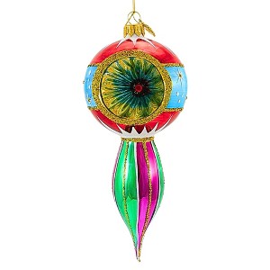 Huras Family 7.25 In Merry & Bright Evening Frost Tree Ornaments - 1 of 3