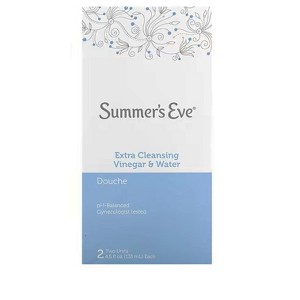 Summer's Eve Extra Cleansing Vinegar & Water Douche, 2 Count, 4.5 oz Each - 1 of 2