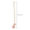 Unique Bargains Heart Bow Water Cup Pendant 1 Pc - 2 of 4