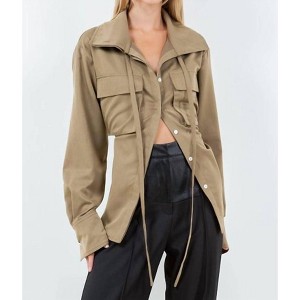 Women's Multi Tie Shirt - WHITEROOM+CACTUS - 1 of 3