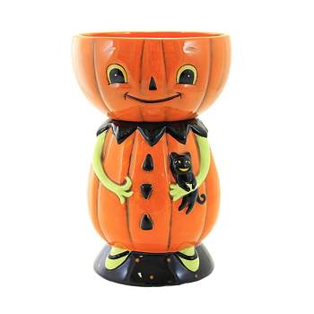 Tabletop 9.5" Standing Bowl Buddy Halloween Party Transpac  -  Serving Bowls