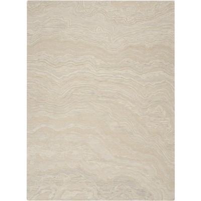 Nourison Modern Wool Indoor Area Rug