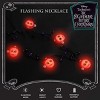 Disney The Nightmare Before Christmas Light Up Necklace - Jack Skellington Necklace Light Up - Christmas Necklace, 30'' - 3 of 4
