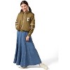 Memoi Girls Sporty C Camp Patch Zippered Hoodie - 3 of 4