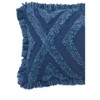 carol & frank Link Woven Tufted Cotton Decorative Throw Pillow - 2 of 4