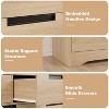 Nasitip 6 Drawer Dresser-Dresser Organizer,Wooden Chest of Drawers for Living Room, Bedroom, Hallway - 4 of 4